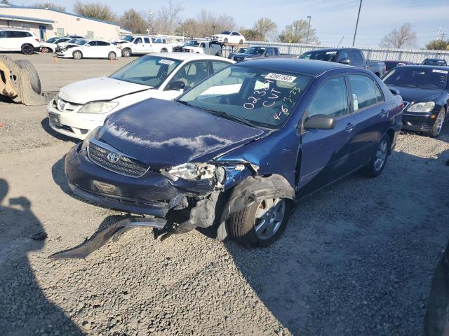 TOYOTA COROLLA CE 2008 with VIN 1NXBR32E98Z023897 - Photo from auction