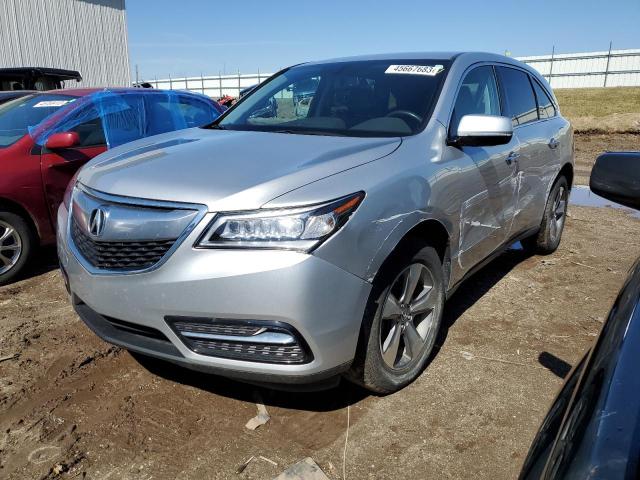 ACURA MDX 2014 with VIN 5FRYD4H26EB015405 - Photo from auction