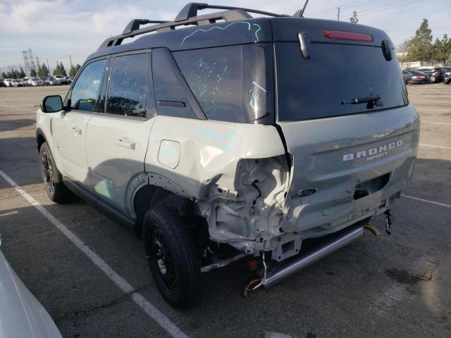Photo 2 from auction – 2022 FORD BRONCO SPO with VIN 3FMCR9C64NRD63038