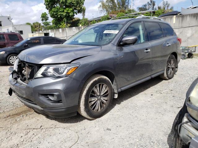 NISSAN PATHFINDER 2017 with VIN 5N1DR2MM3HC650835 - Photo from auction