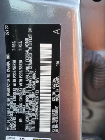 Photo 14 from auction – 2022 LEXUS RX 350 with VIN 2T2HZMAA7NC237133