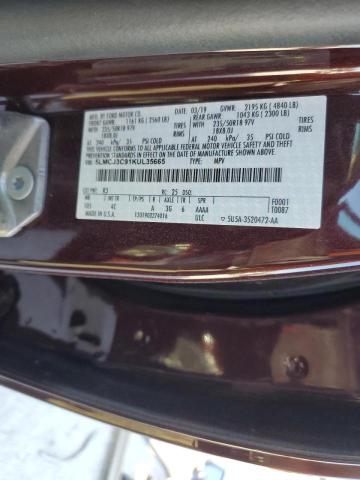 Photo 14 from auction – 2019 LINCOLN MKC RESERV with VIN 5LMCJ3C91KUL35665