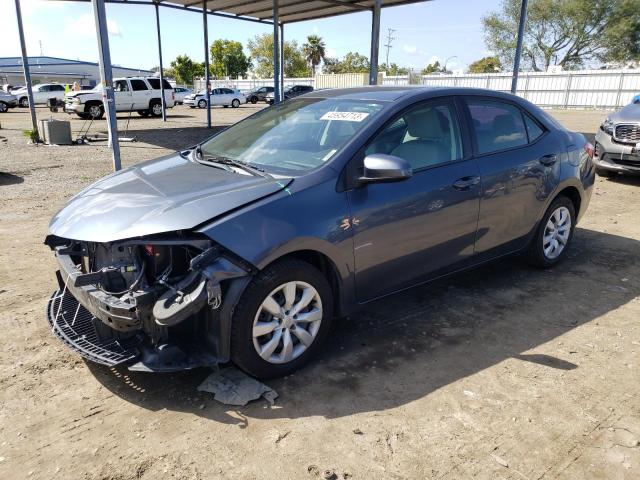TOYOTA COROLLA L 2015 with VIN 5YFBURHE4FP229507 - Photo from auction