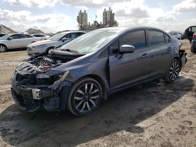 HONDA CIVIC EXL 2014 with VIN 19XFB2F97EE240473 - Photo from auction