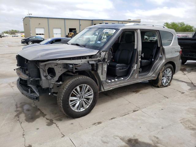 INFINITI QX80 BASE 2018 with VIN JN8AZ2NF1J9665252 - Photo from auction