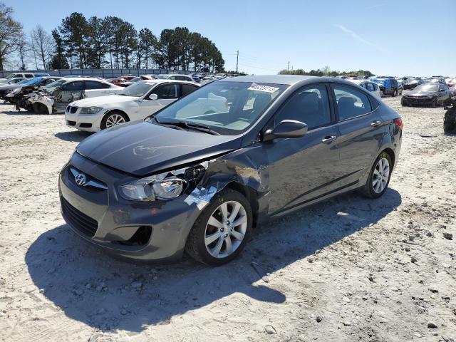 HYUNDAI ACCENT GLS 2013 with VIN KMHCU4AE0DU307908 - Photo from auction