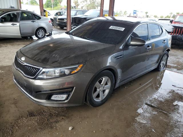 KIA OPTIMA LX 2014 with VIN 5XXGM4A72EG319220 - Photo from auction