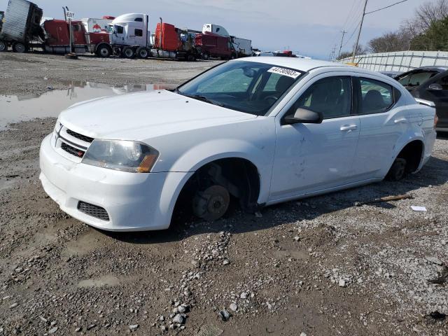 DODGE AVENGER SE 2013 with VIN 1C3CDZAG7DN770372 - Photo from auction