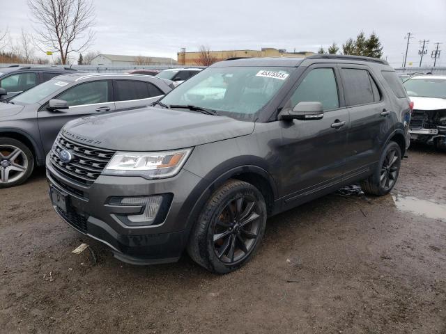 FORD EXPLORER X 2017 with VIN 1FM5K8D8XHGC72651 - Photo from auction