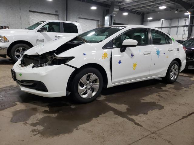 Photo 1 from auction – 2014 HONDA CIVIC LX with VIN 2HGFB2F52EH500782