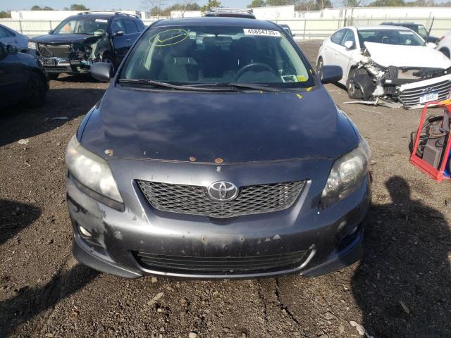 Photo 5 from auction – 2009 TOYOTA COROLLA BA with VIN 2T1BU40E79C074387