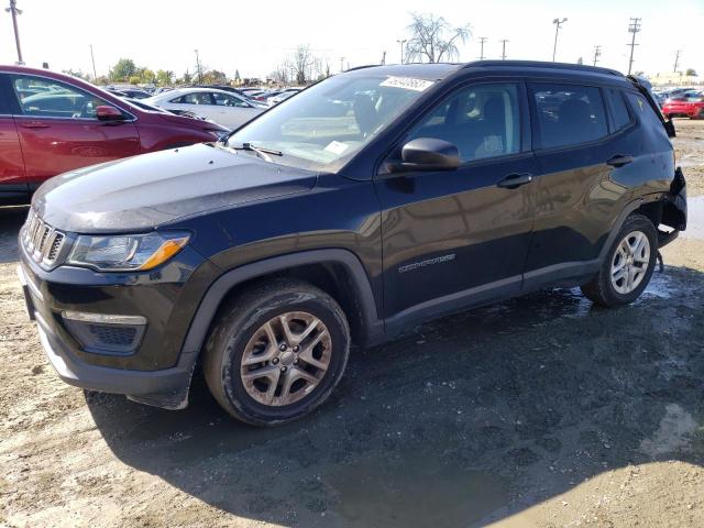 JEEP COMPASS SP 2018 with VIN 3C4NJCAB4JT186392 - Photo from auction