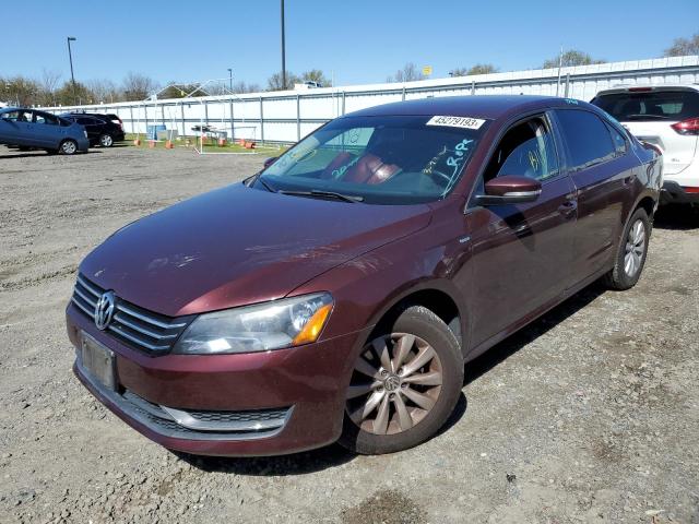 VOLKSWAGEN PASSAT S 2014 with VIN 1VWAT7A33EC085982 - Photo from auction
