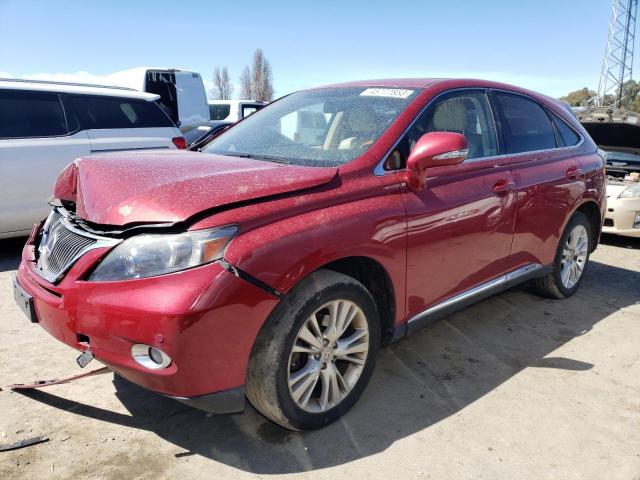 LEXUS RX 450 2010 with VIN JTJZB1BA0A2003013 - Photo from auction
