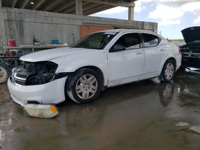 DODGE AVENGER SE 2013 with VIN 1C3CDZAB9DN710162 - Photo from auction