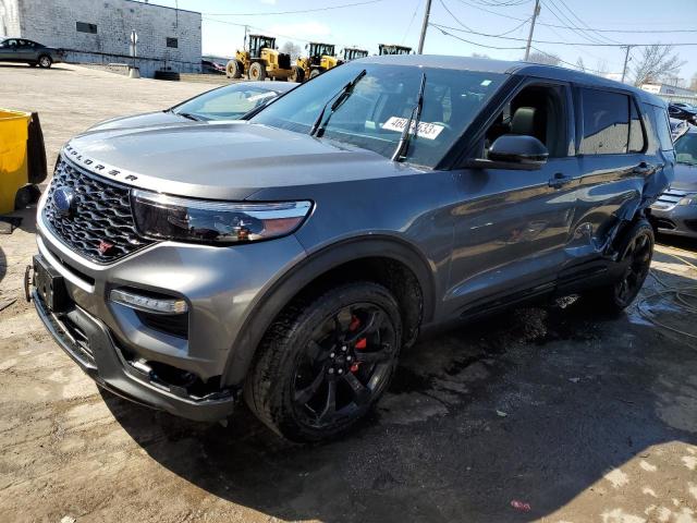 FORD EXPLORER S 2021 with VIN 1FM5K8GC0MGA73375 - Photo from auction
