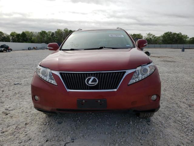 Photo 5 from auction – 2011 LEXUS RX 350 with VIN JTJZK1BA4B2004571