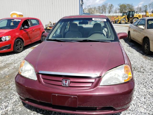 Photo 5 from auction – 2002 HONDA CIVIC EX with VIN 2HGES26702H578924