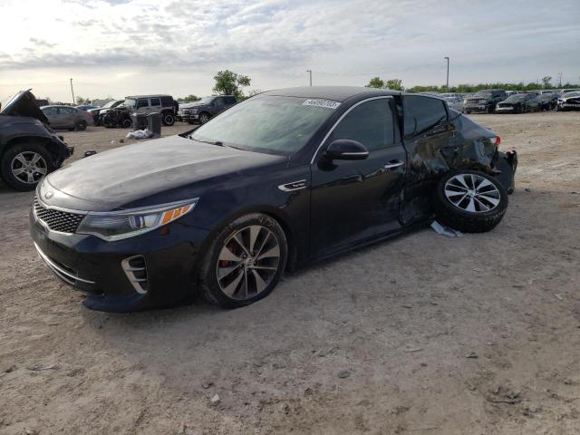 KIA OPTIMA SX 2016 with VIN 5XXGW4L27GG064790 - Photo from auction