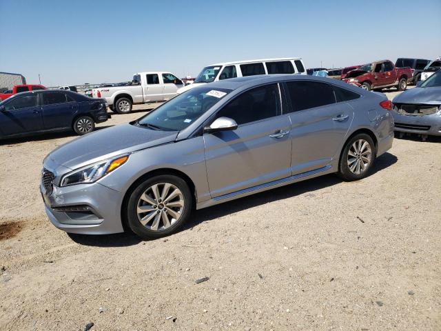 HYUNDAI SONATA 2017 with VIN 5NPE34AF5HH503108 - Photo from auction