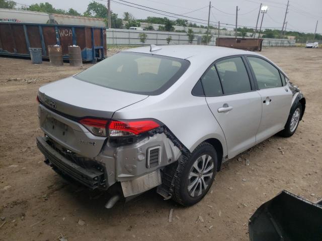 Photo 3 from auction – 2022 TOYOTA COROLLA LE with VIN JTDEAMDEXNJ044203