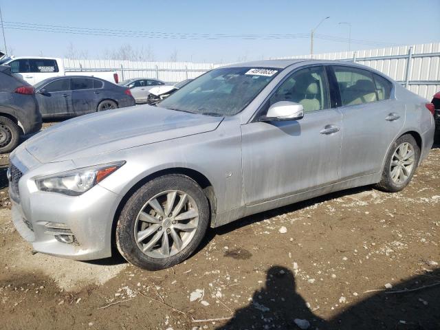 INFINITI Q50 BASE 2014 with VIN JN1BV7AR6EM680862 - Photo from auction