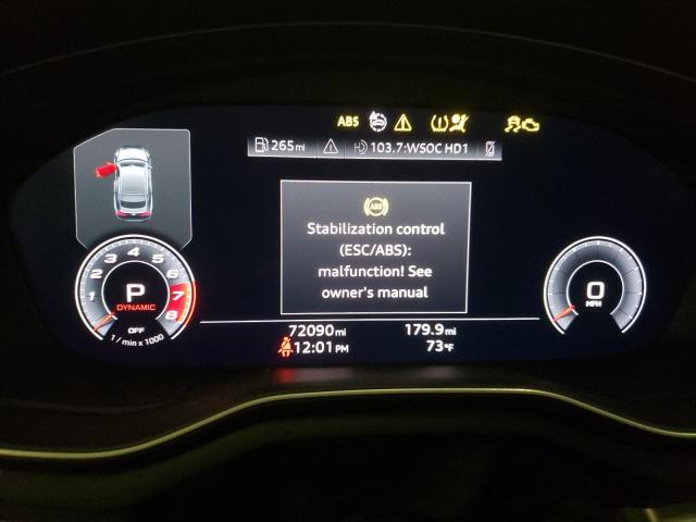 Photo 9 from auction – 2020 AUDI S5 PREMIUM with VIN WAUC4CF56LA004717