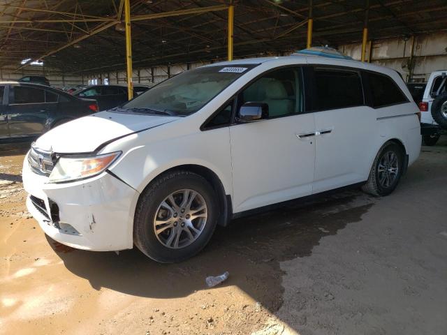 HONDA ODYSSEY EX 2011 with VIN 5FNRL5H42BB007734 - Photo from auction