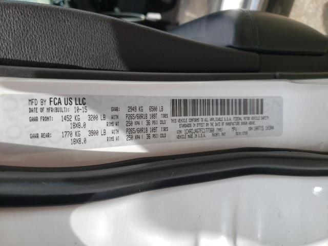 Photo 14 from auction – 2015 DODGE DURANGO SX with VIN 1C4RDJAG7FC177360