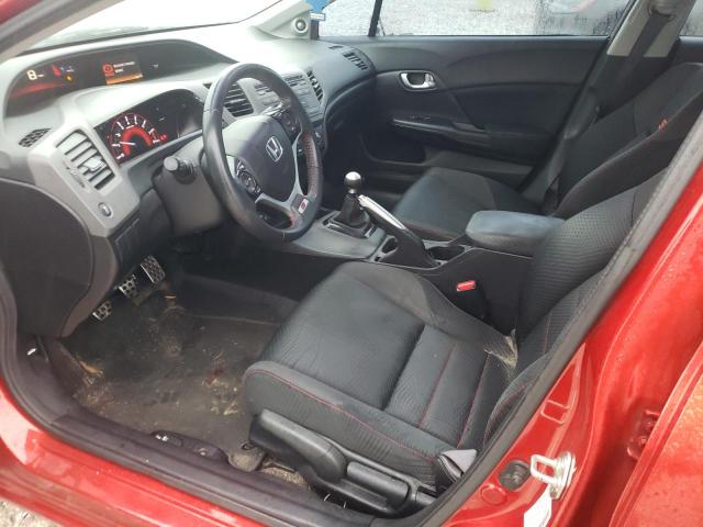 Photo 7 from auction – 2012 HONDA CIVIC SI with VIN 2HGFB6E50CH705118