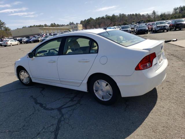 Photo 2 from auction – 2008 HONDA CIVIC HYBR with VIN JHMFA36298S009800