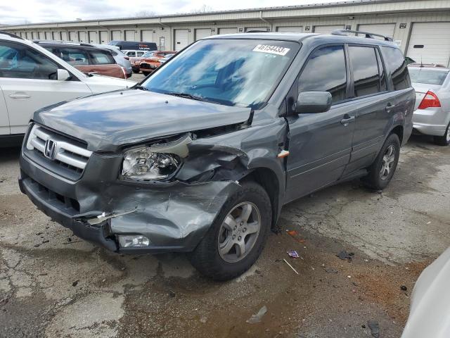 HONDA PILOT EXL 2007 with VIN 5FNYF285X7B033239 - Photo from auction
