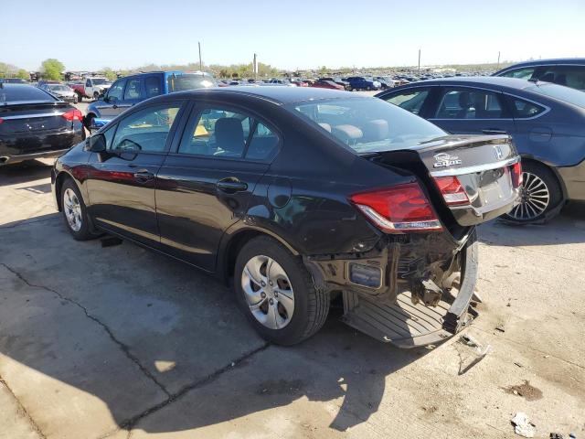 Photo 2 from auction – 2013 HONDA CIVIC LX with VIN 2HGFB2F55DH589469