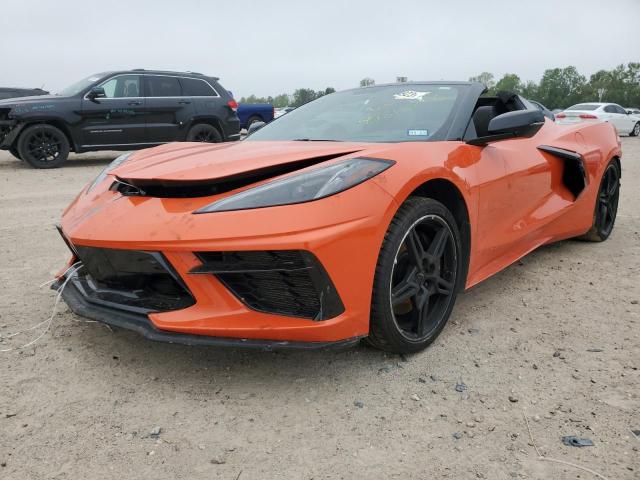 CHEVROLET CORVETTE S 2021 with VIN 1G1YB3D44M5112734 - Photo from auction