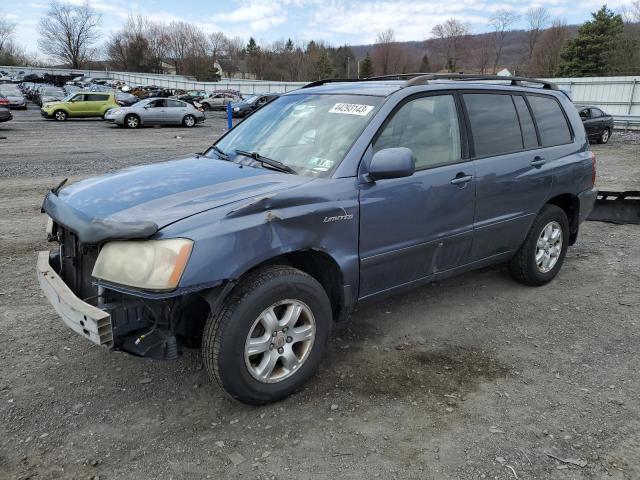 TOYOTA HIGHLANDER 2003 with VIN JTEHF21A630128943 - Photo from auction