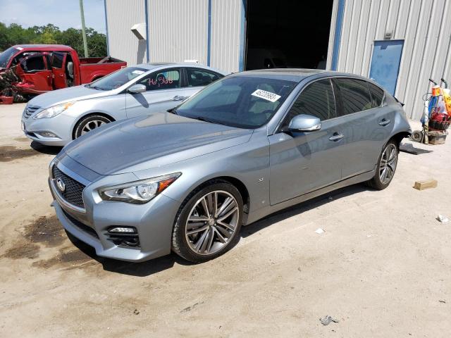 Photo 1 from auction – 2014 INFINITI Q50 with VIN JN1BV7AP2EM687774