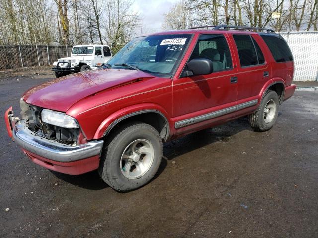 CHEVROLET BLAZER 2001 with VIN 1GNCS13W212182939 - Photo from auction