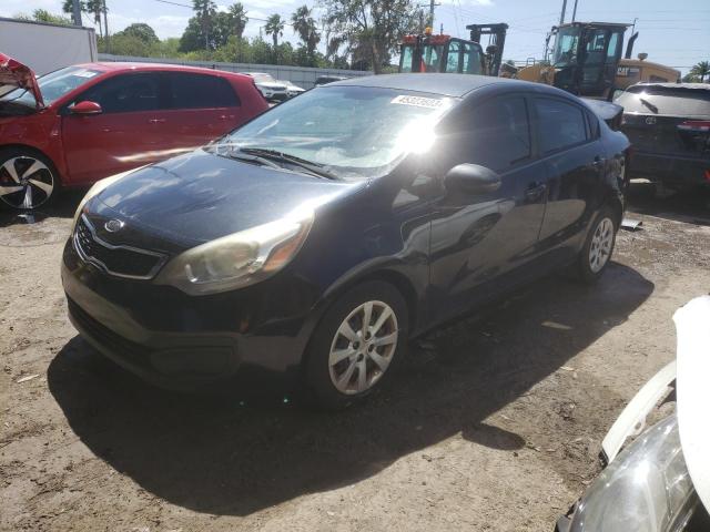 KIA RIO EX 2013 with VIN KNADN4A32D6131580 - Photo from auction