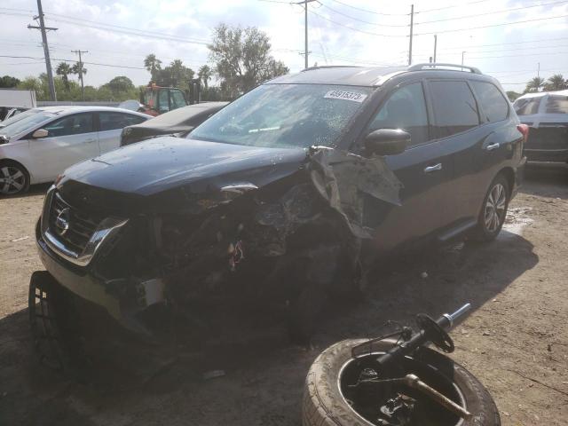 NISSAN PATHFINDER 2018 with VIN 5N1DR2MM7JC623708 - Photo from auction