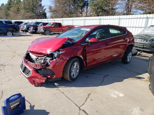 CHEVROLET CRUZE LT 2017 with VIN 3G1BE6SM1HS502879 - Photo from auction