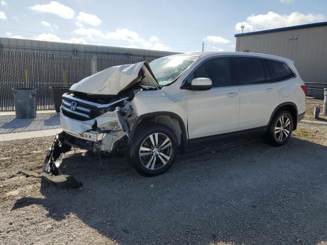 HONDA PILOT EXL 2018 with VIN 5FNYF5H53JB015271 - Photo from auction