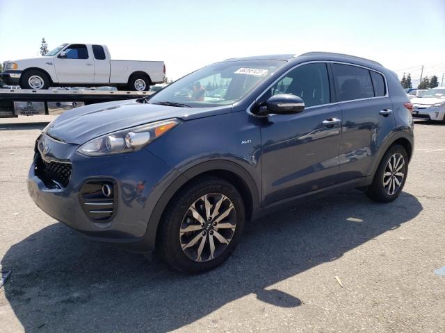 KIA SPORTAGE E 2017 with VIN KNDPNCAC0H7105361 - Photo from auction