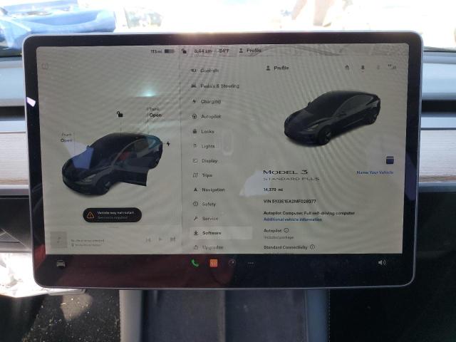 Photo 9 from auction – 2021 TESLA MODEL 3 with VIN 5YJ3E1EA2MF028377