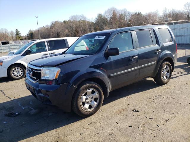 HONDA PILOT LX 2012 with VIN 5FNYF4H26CB057856 - Photo from auction