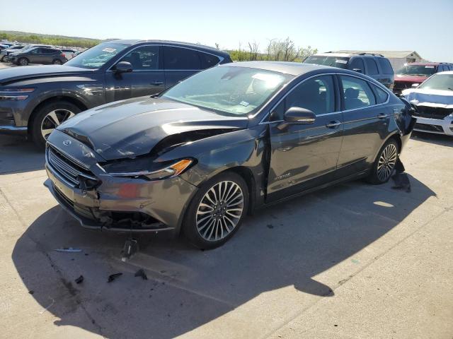 FORD FUSION TIT 2018 with VIN 3FA6P0RU2JR274867 - Photo from auction