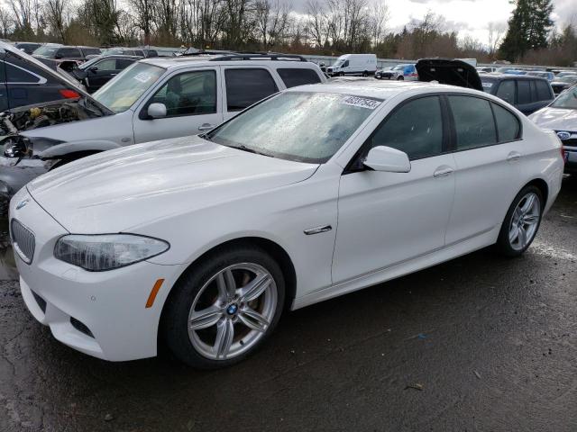 BMW 550 I 2011 with VIN WBAFR9C51BDV58184 - Photo from auction
