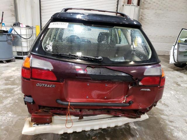 Photo 6 from auction – 2004 SUBARU LEGACY OUT with VIN 4S3BH675346603839