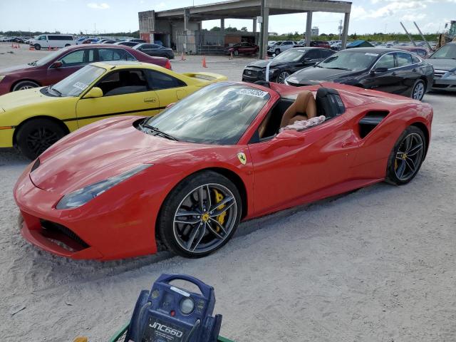 FERRARI 488 SPIDER 2018 with VIN ZFF80AMA7J0237230 - Photo from auction