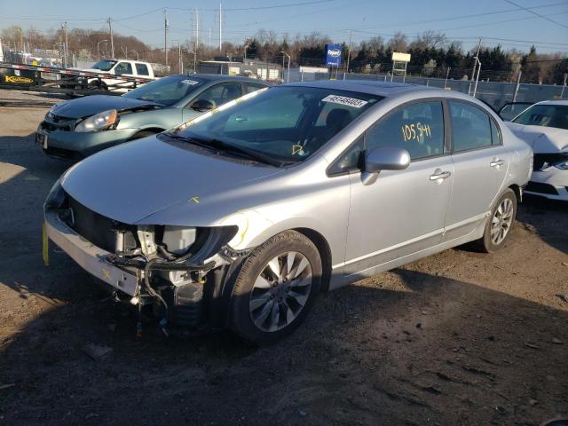 HONDA CIVIC EXL 2011 with VIN 19XFA1F97BE007122 - Photo from auction