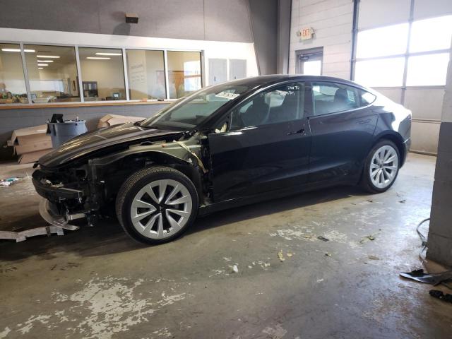 TESLA MODEL 3 2022 with VIN 5YJ3E1EB5NF187940 - Photo from auction